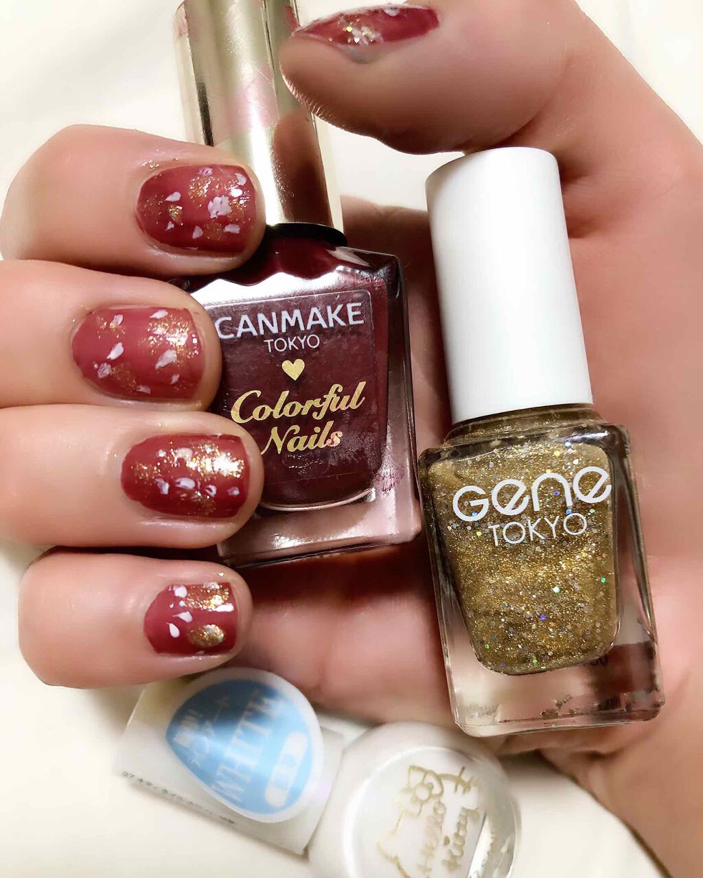 gene TOKYO ネイル/DAISO/マニキュアを使ったクチコミ（1枚目）