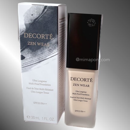 ゼン ウェア フルイド/DECORTÉ/リキッドファンデーションを使ったクチコミ(5枚目)
