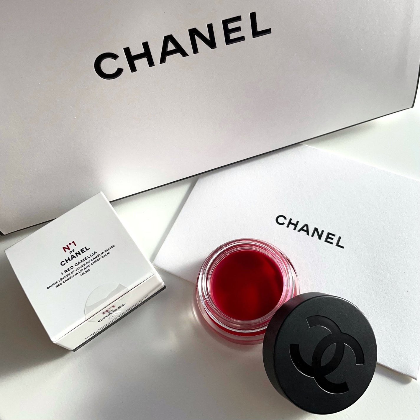 リップ&チーク ボーム N°1 ドゥ シャネル/CHANEL/口紅を使ったクチコミ(3枚目)