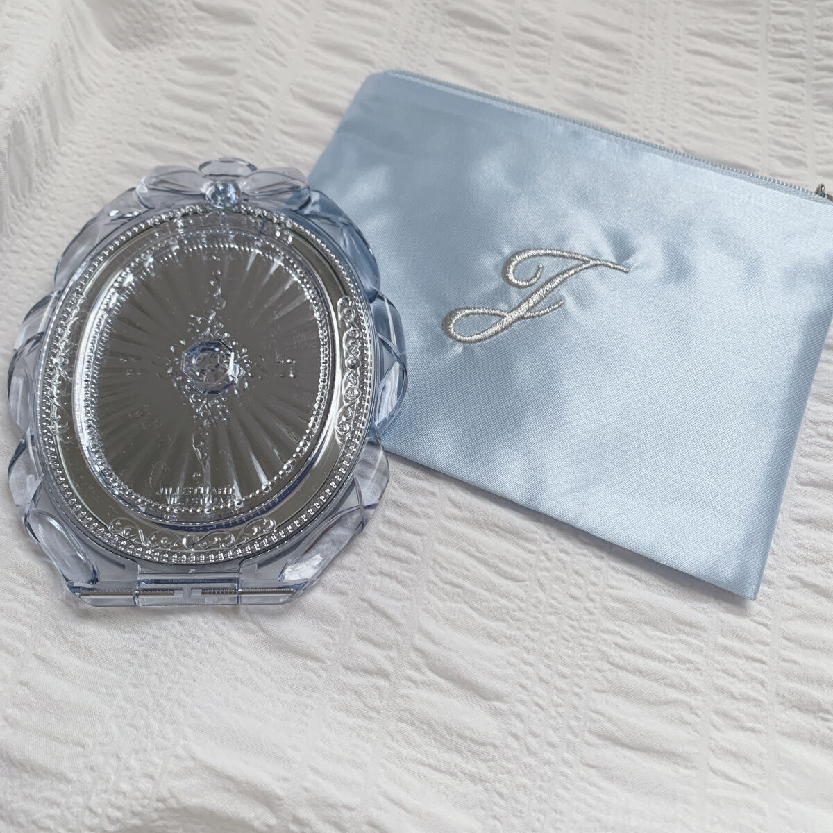 試してみた】サムシングピュアブルー コンパクトミラー Ⅱ JILL STUART