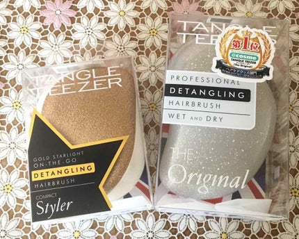 ザ・オリジナル ノーマル/TANGLE TEEZER/ヘアブラシを使ったクチコミ(1枚目)