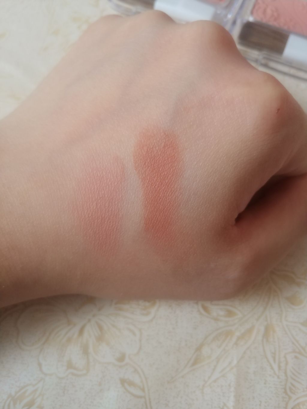 ナチュラル チークN/CEZANNE/パウダーチークを使ったクチコミ（2枚目）