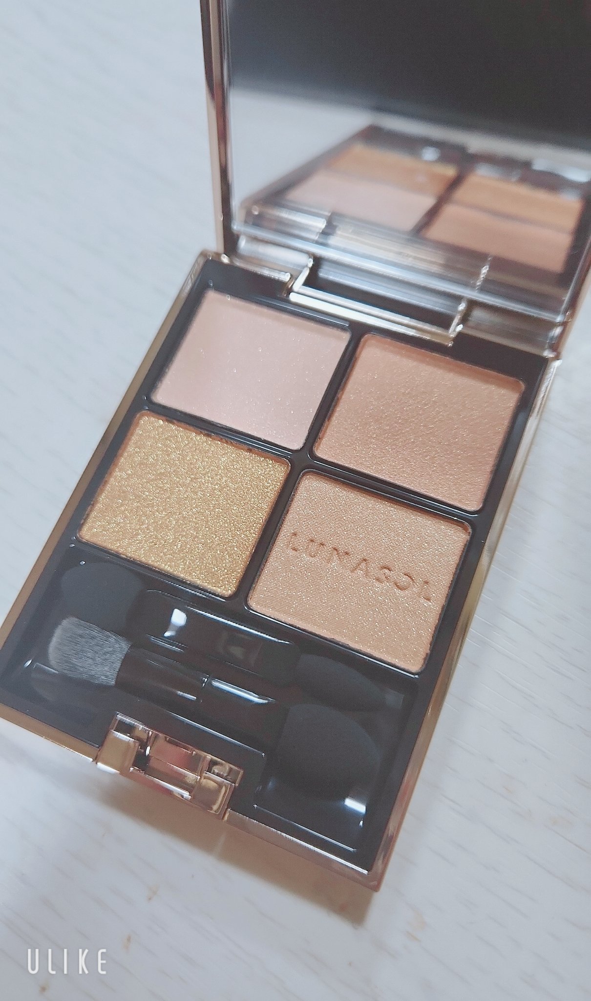 アイカラーレーション 23 Morning Glow/LUNASOL/アイシャドウパレットを使ったクチコミ（1枚目）