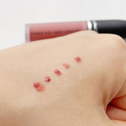 パウダー キス リキッド リップカラー/M・A・C/口紅を使ったクチコミ(4枚目)