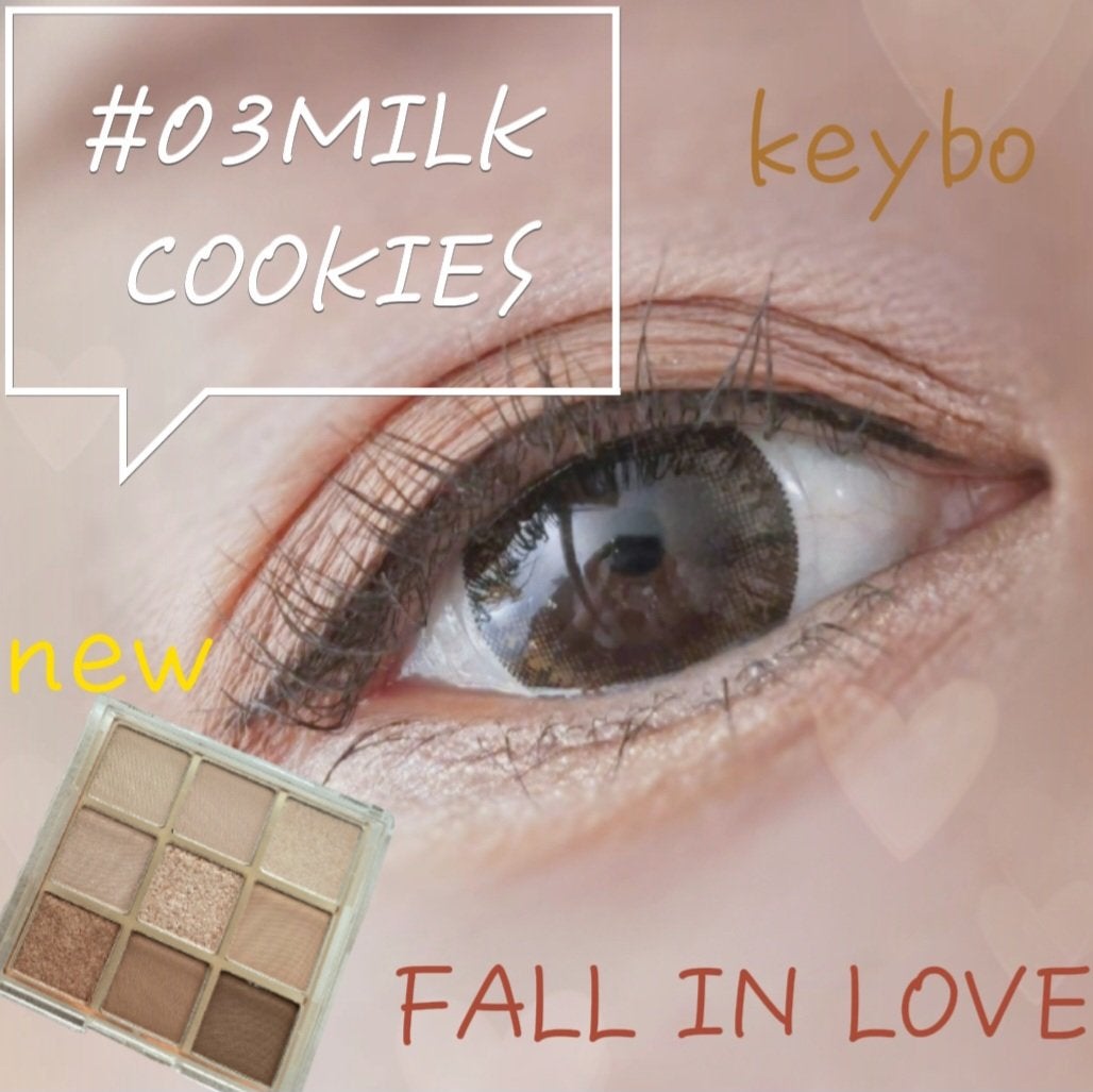 KEYBO FALL IN LOVE SHADOW PALETTE/keybo/アイシャドウパレットを使ったクチコミ(1枚目)