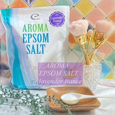 Epsom Salt (エプソムソルト) 国産(岡山県産)/EARTH CONSCIOUS (アースコンシャス)/入浴剤を使ったクチコミ（1枚目）