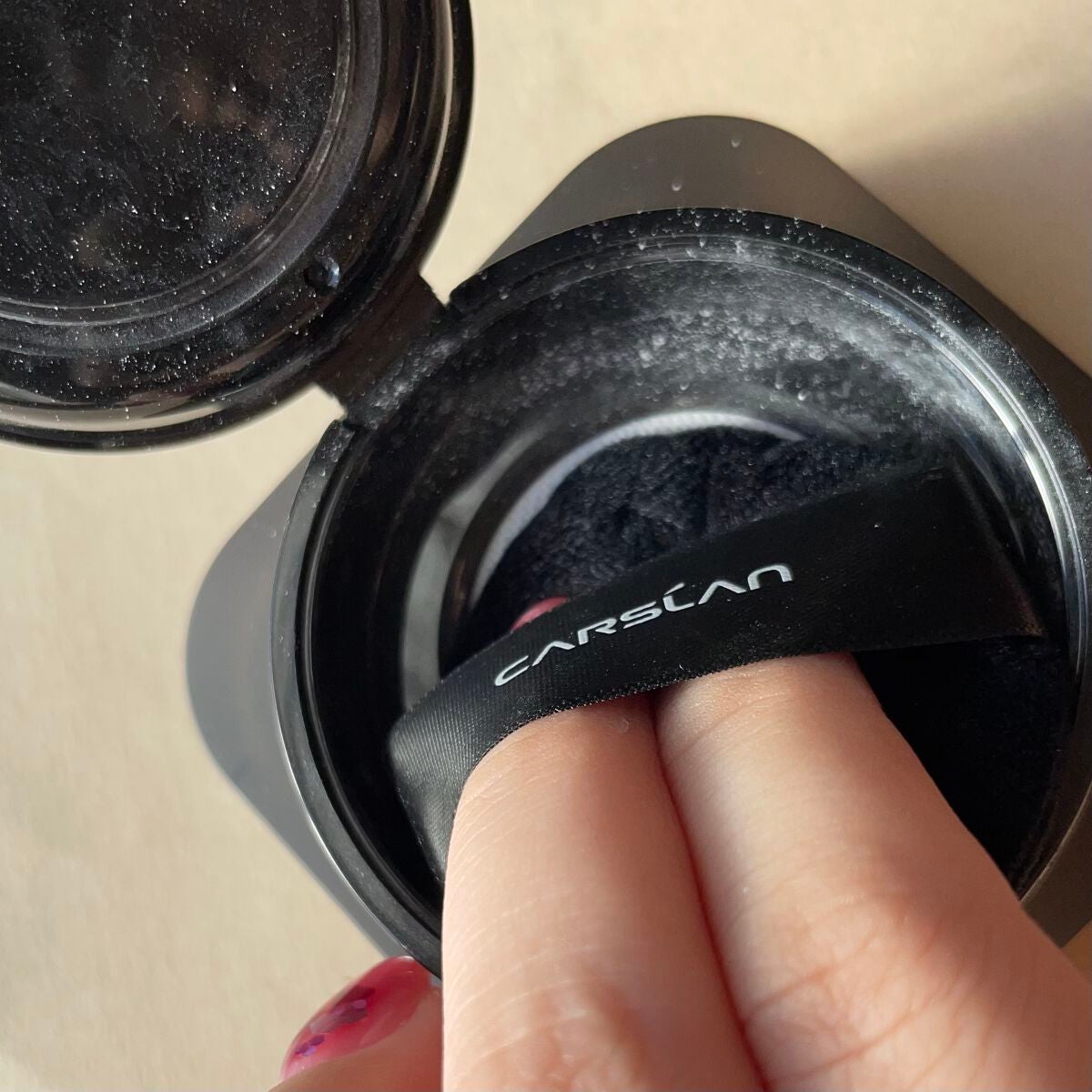 ソフトフォーカスメイクアップパウダー /CARSLAN/ルースパウダーを使ったクチコミ(2枚目)