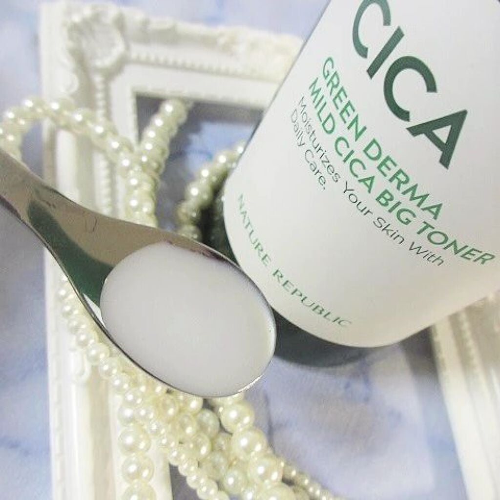 グリーン ダーマCICAビックトナー/ネイチャーリパブリック/化粧水を使ったクチコミ(6枚目)