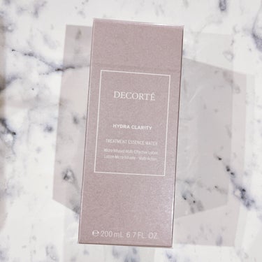 🌼提供🌼

DECORTÉ
イドラクラリティ　薬用 トリートメント エッセンス ウォーター
医薬部外品

肌あれ、乾燥、ニキビを防ぎ、くすみのない透明感の高いお肌に導く化粧水です。
という説明文に惹かれ