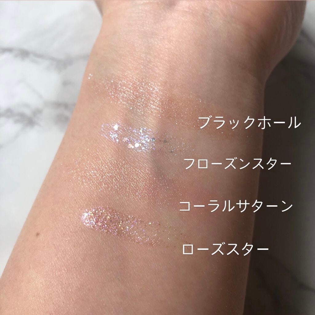 グリッター シャドウ カラー/rom&nd/グリッターを使ったクチコミ(6枚目)