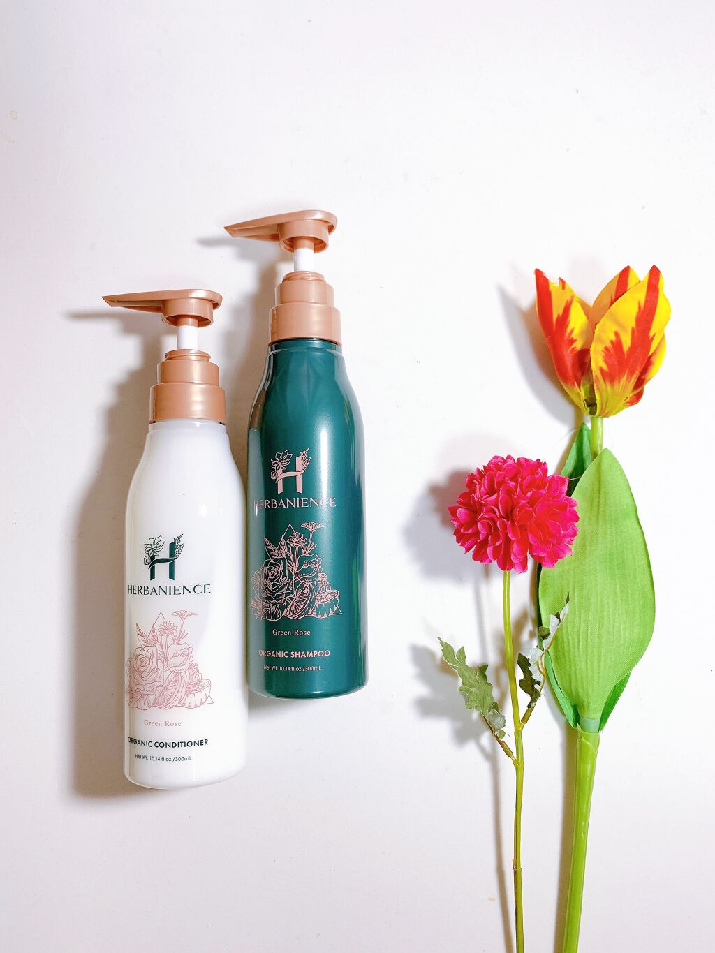 ハーバニエンス シャンプー・コンディショナー(グリーンローズ)/HERBANIENCE/市販シャンプーを使ったクチコミ(3枚目)