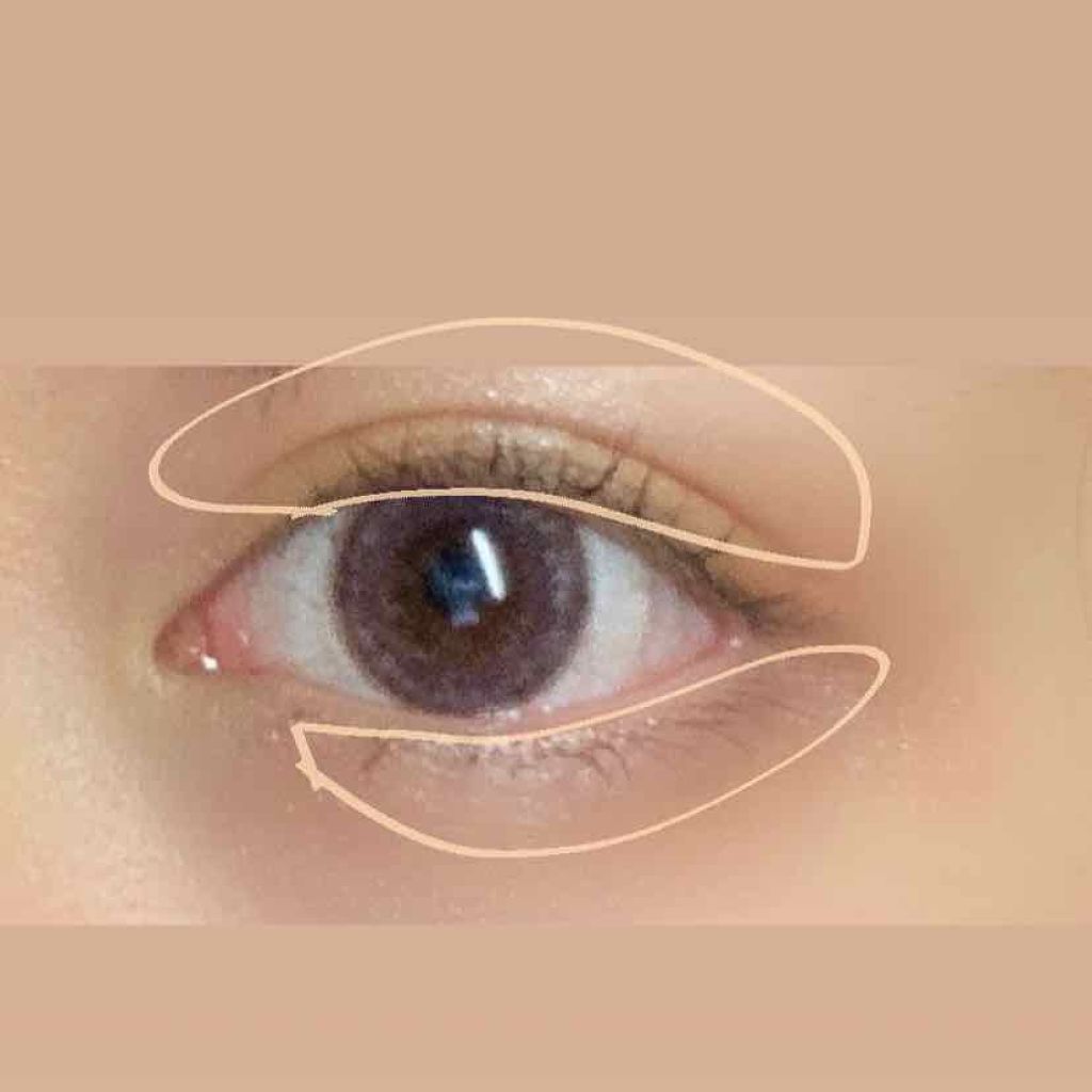 WHY NOT SPINNS クリームアイシャドウ/DAISO/ジェル・クリームアイシャドウを使ったクチコミ（3枚目）