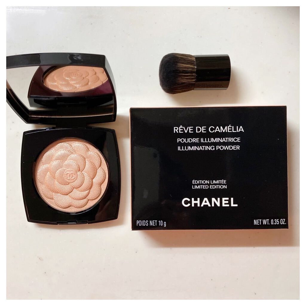 レーヴ ドゥ カメリア /CHANEL/パウダーハイライトを使ったクチコミ(1枚目)