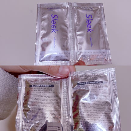 バランスエフェクトシャンプー/トリートメント/スリーク by サラサロン/市販シャンプーを使ったクチコミ(1枚目)