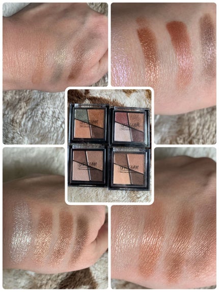 UR GLAM VELVET EYE COLOR PALETTE/U R GLAM/アイシャドウパレットを使ったクチコミ(1枚目)