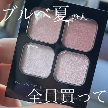 ケイト ポッピングシルエットシャドウ/KATE/アイシャドウパレットを使ったクチコミ(1枚目)