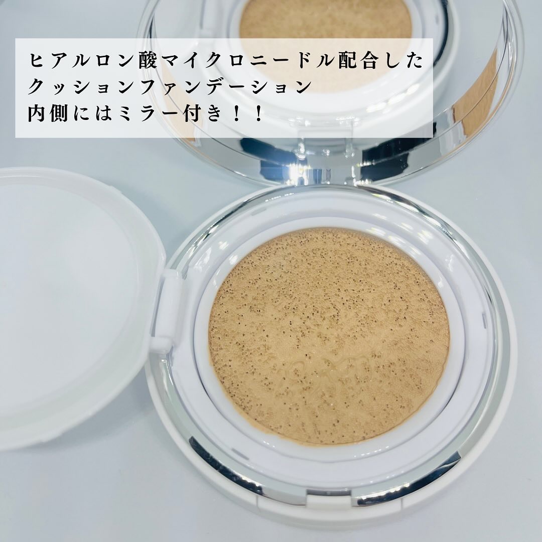 ニードルクッションファンデーション/lujo/クッションファンデーションを使ったクチコミ（3枚目）