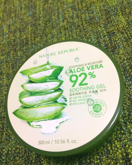 マイルド&モイスチャーアロエジェル/ネイチャーリパブリック/ボディローションを使ったクチコミ(1枚目)