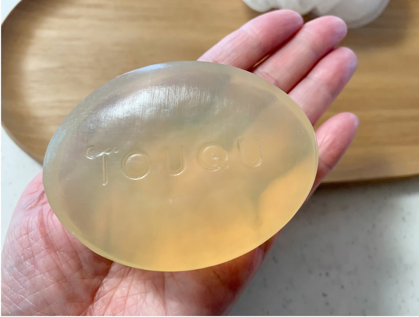 TOUQU to tone シュガーソープ/TOUQU to tone/洗顔石鹸を使ったクチコミ(2枚目)