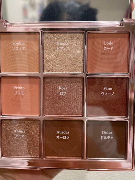 The Bella collection eyeshadow palette/CELEFIT/アイシャドウパレットを使ったクチコミ(3枚目)