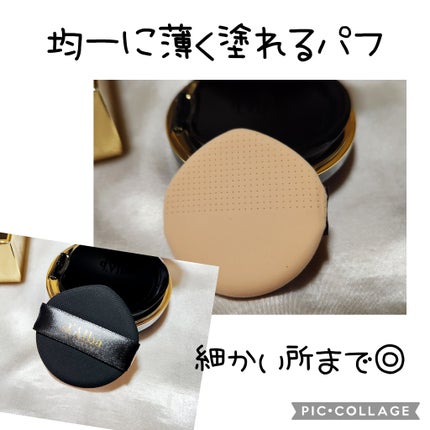 グロウフィットセラムカバークッション/ダルバ/クッションファンデーションを使ったクチコミ(3枚目)