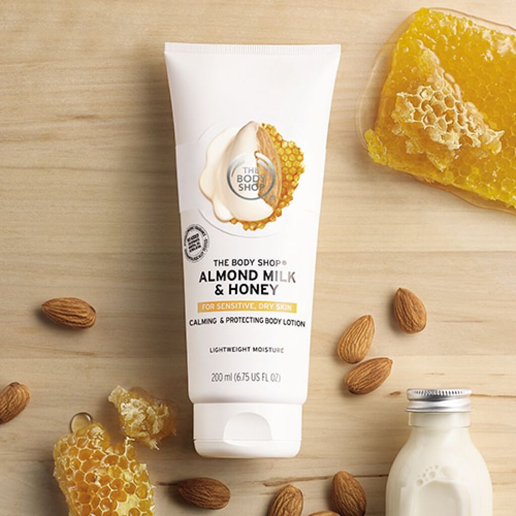The Body Shop アーモンドミルク ボディケア ハンドクリーム　セット シャワークリーム AM｜ THE BODY SHOP（ザボディショップ