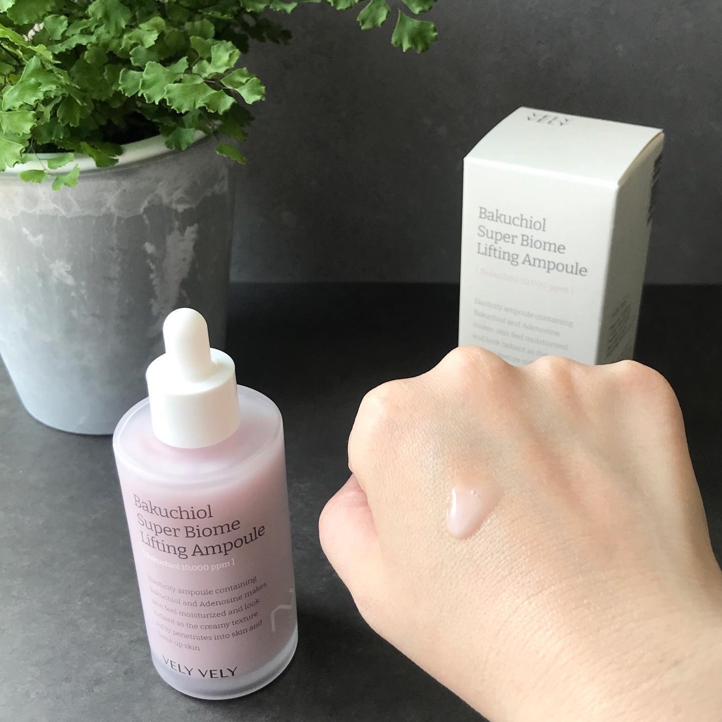 バクチオールスーパーバイオーム リフティングアンプル/VELY VELY/美容液を使ったクチコミ(3枚目)