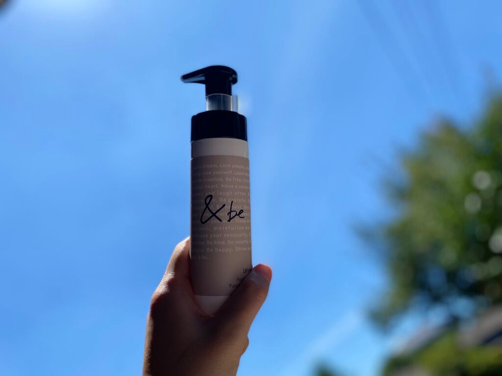 UVミルク/&be/日焼け止め・UVケアを使ったクチコミ(1枚目)