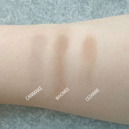 フーミー ちっちゃ顔シャドウ/WHOMEE/シェーディングを使ったクチコミ(3枚目)