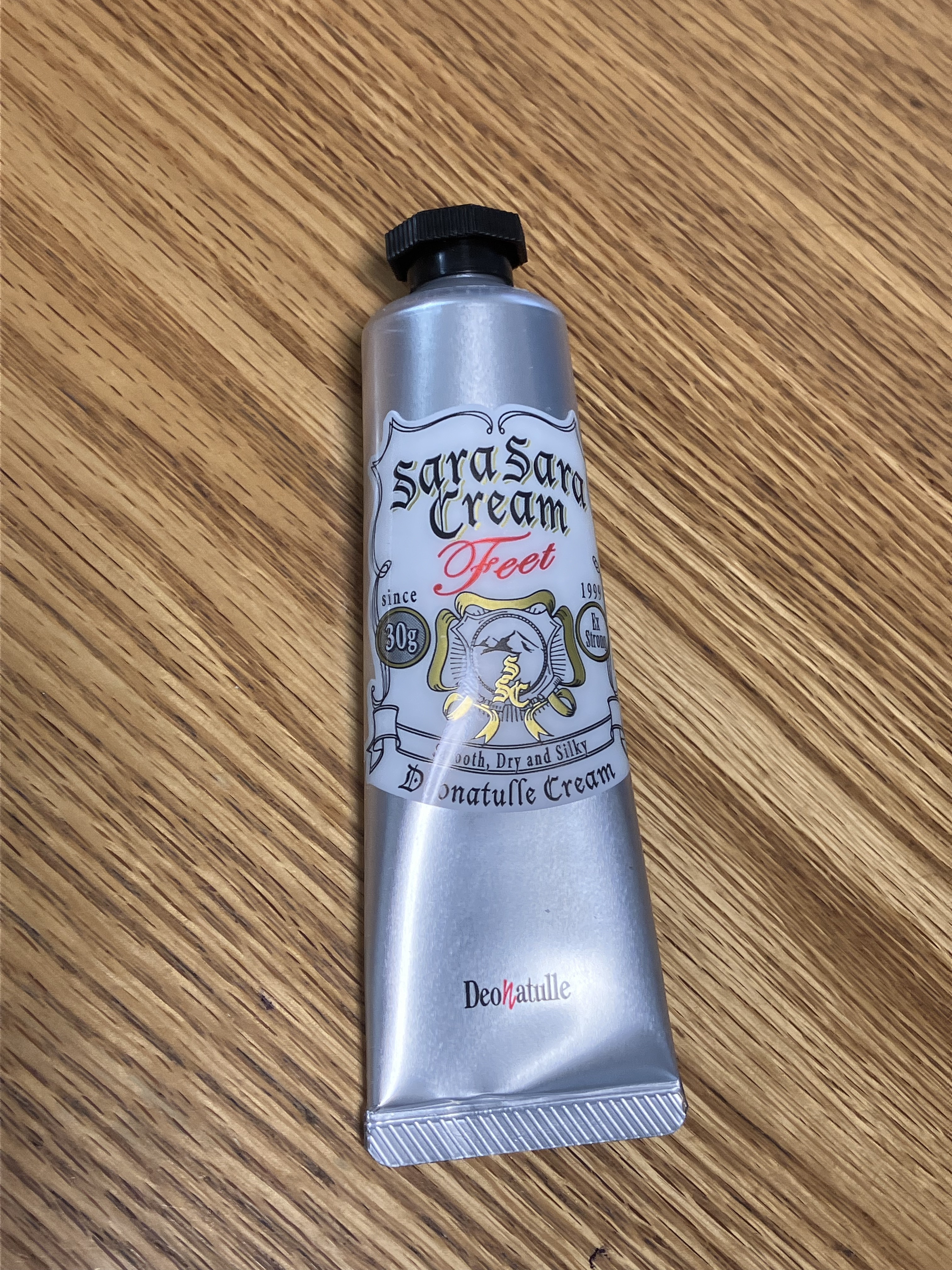 薬用足指さらさらクリーム/デオナチュレ/デオドラント・制汗剤を使ったクチコミ（1枚目）