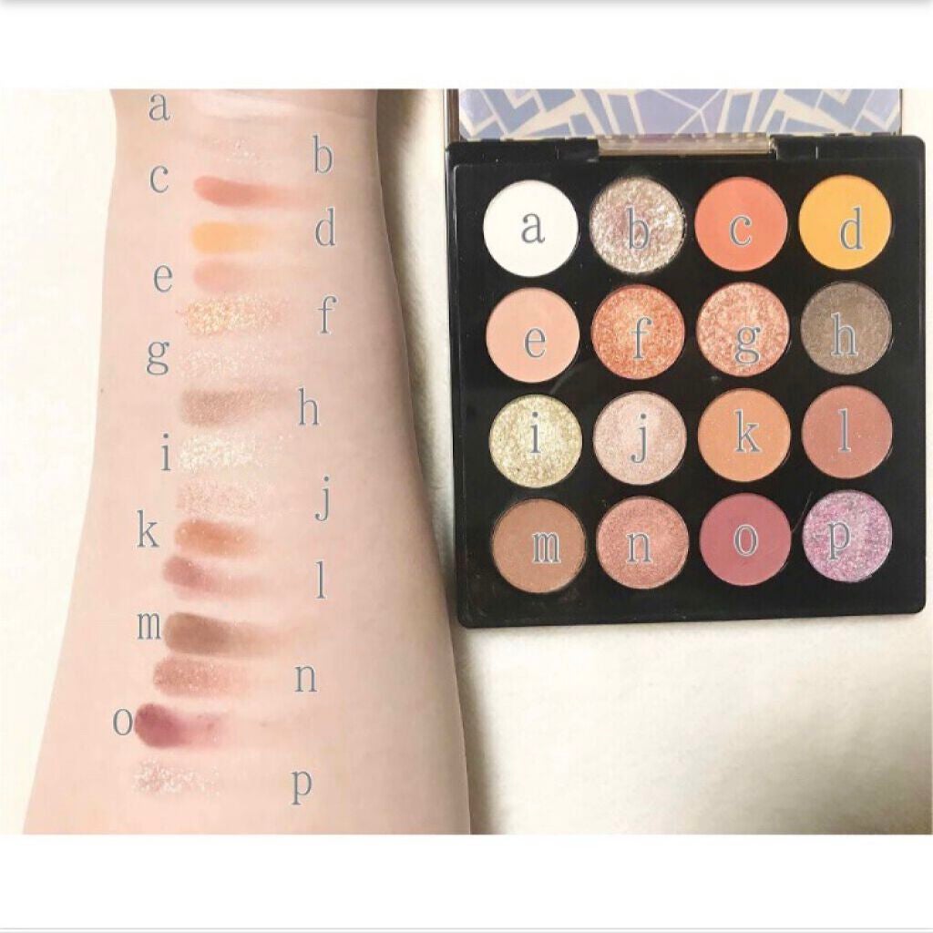 大英博物館 エジプトシリーズ アイシャドウパレット/ZEESEA/アイシャドウパレットを使ったクチコミ(2枚目)