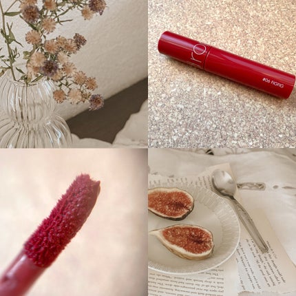 ジューシーラスティングティント/rom&nd/リップティントを使ったクチコミ(2枚目)