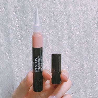 REVLON アイグロー シャドウ クワッド Nのクチコミ「❁ レブロン ❁
❁ フォトレディ カラーコレクティングペン ❁
❁ 03 ピーチ ❁

クマ.....」（2枚目）