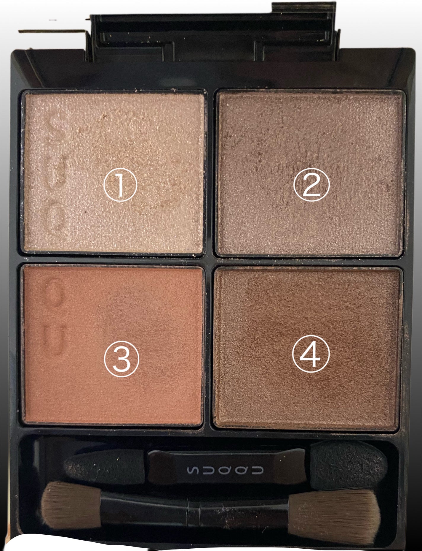 シグニチャー カラー アイズ/SUQQU/アイシャドウパレットを使ったクチコミ(2枚目)