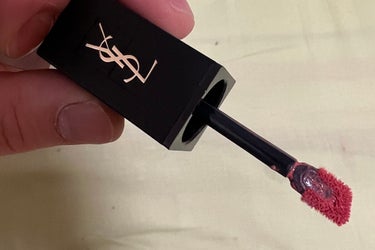 YVES SAINT LAURENT BEAUTE タトワージュ クチュール ベルベットクリームのクチコミ「今日買ったイブサンのリップ





これ前から欲しくて色も普段使い出来そうな色を探して204.....」（2枚目）