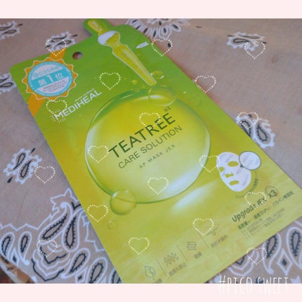 ティーツリーケアソリューション アンプルマスクJEX/MEDIHEAL/シートマスク・パックを使ったクチコミ(1枚目)