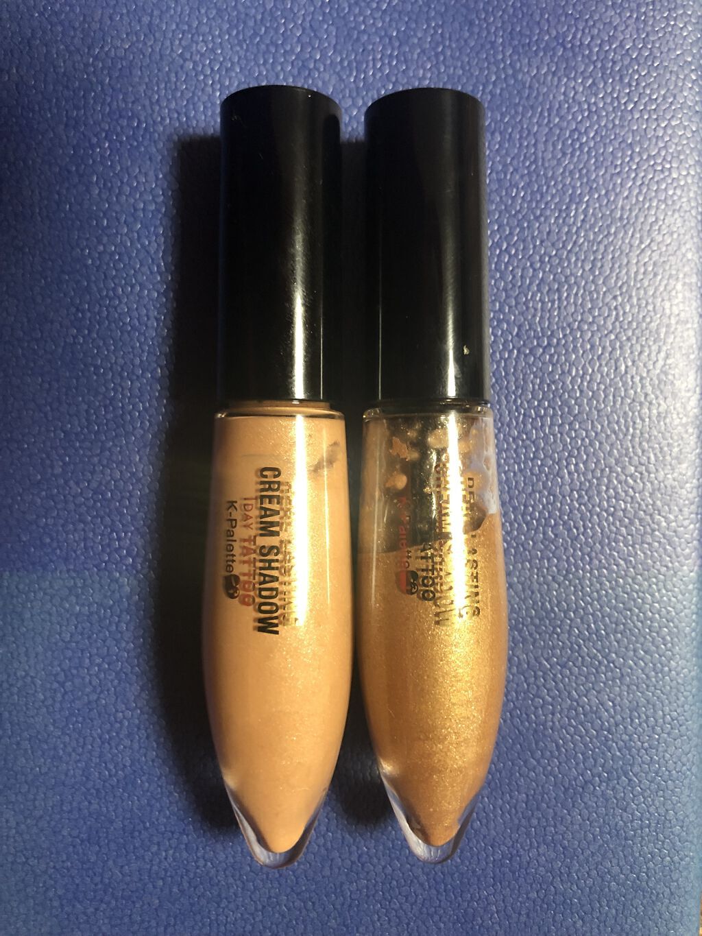 リアルラスティングクリームシャドウ 01 ヌーディーベージュ/K-パレット/ジェル・クリームアイシャドウを使ったクチコミ（1枚目）