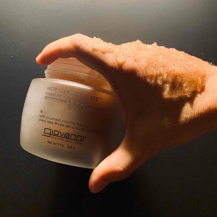 ジョヴァンニ シュガー ボディスクラブ ホットチョコレート/giovanni/ボディスクラブを使ったクチコミ(1枚目)