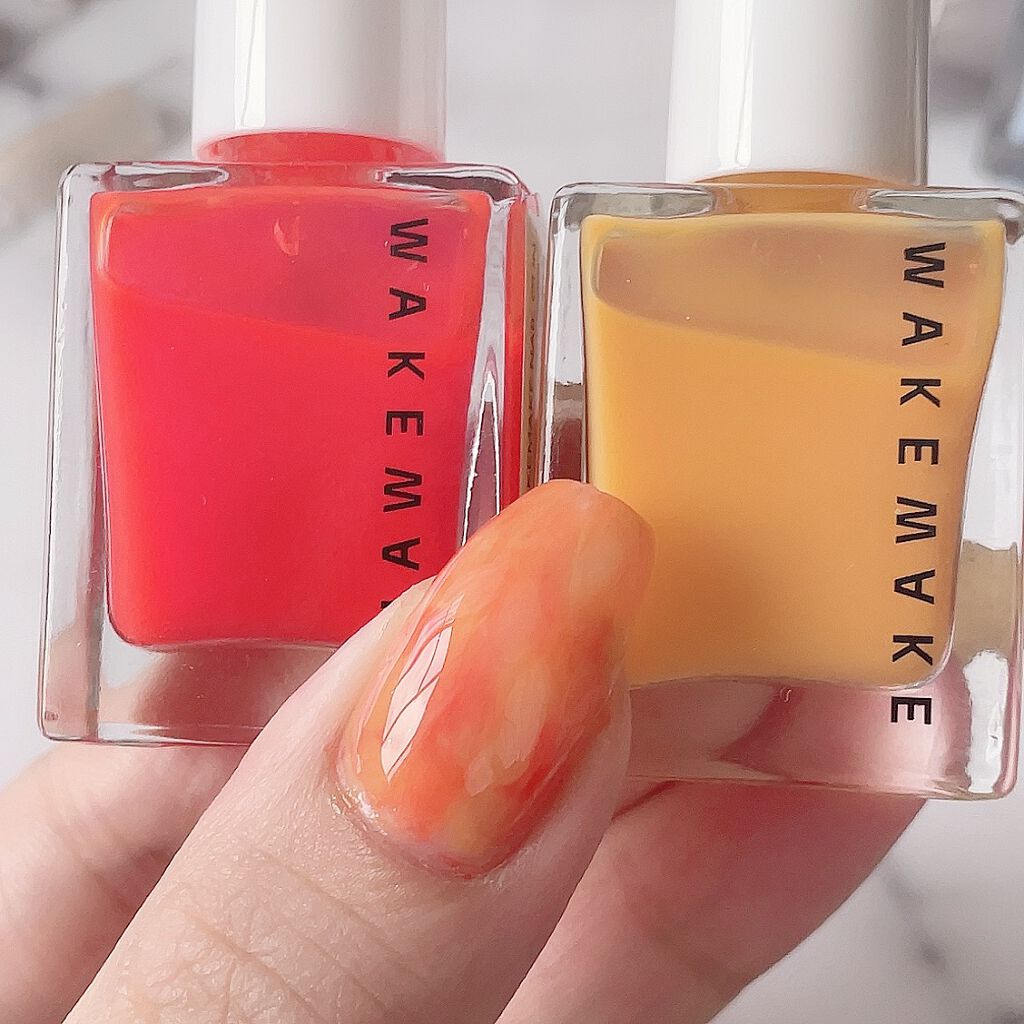 ネイルガン/wakemake/マニキュアを使ったクチコミ(10枚目)