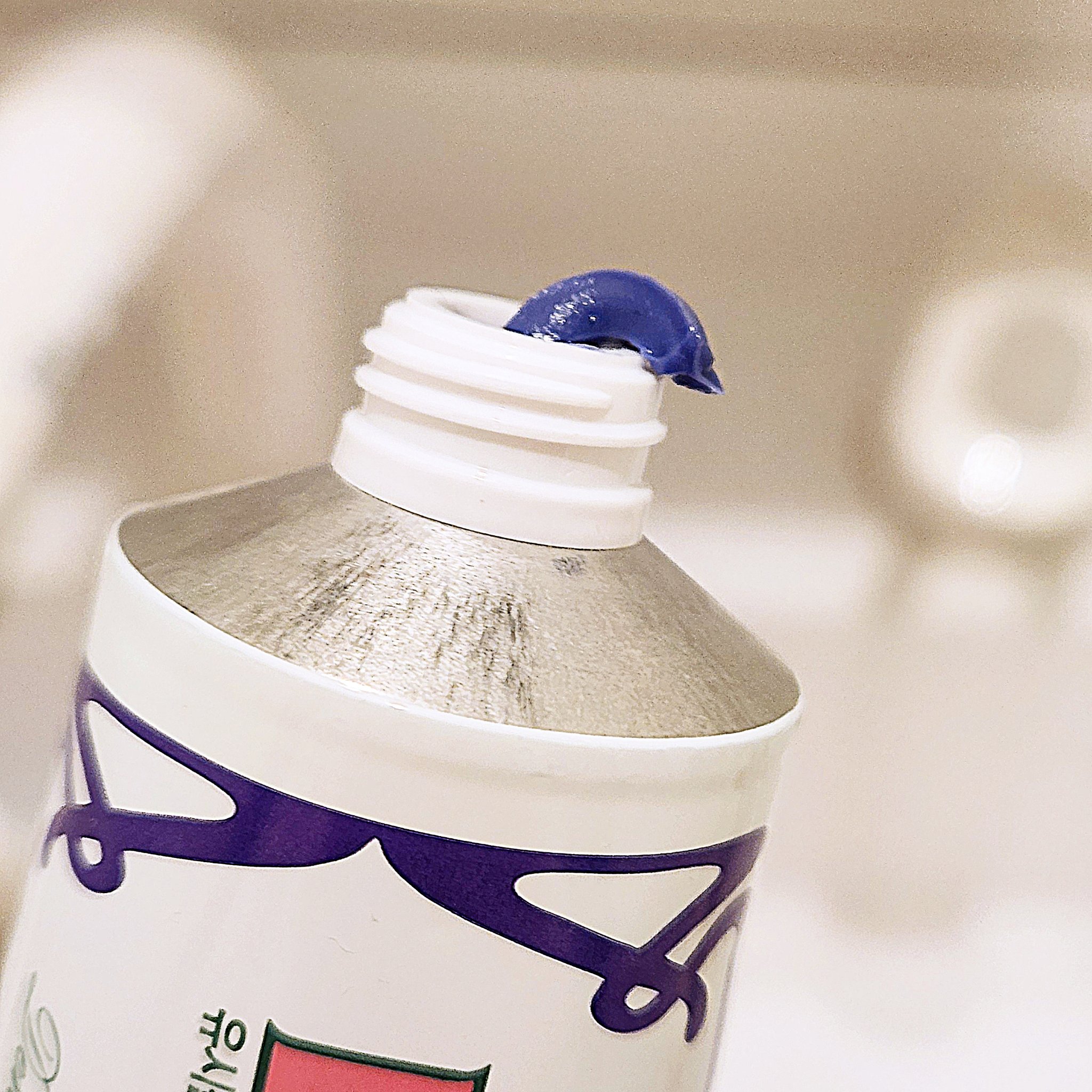 ホワイトパープル歯みがき ピーチフローラルミントの香り/EUTHYMOL/歯磨き粉を使ったクチコミ（2枚目）