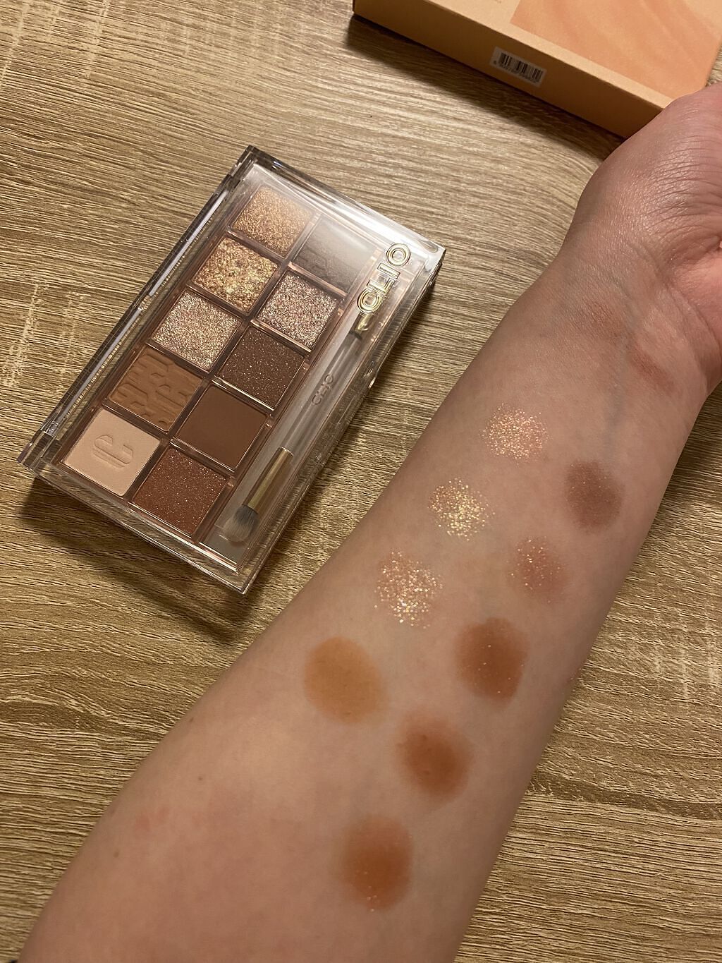 プロ アイ パレット/CLIO/アイシャドウパレットを使ったクチコミ（3枚目）