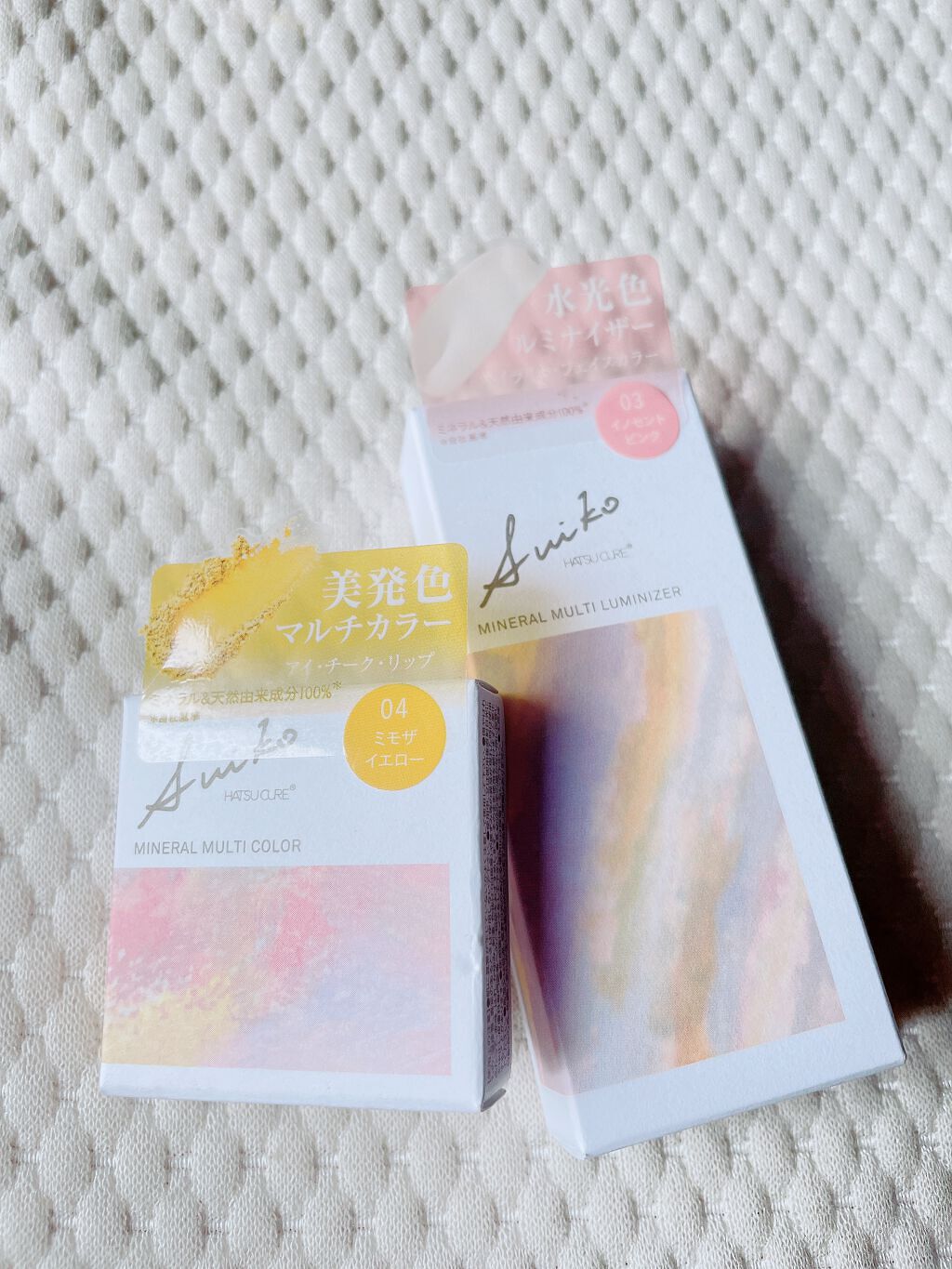 SUIKOミネラルマルチカラー/SUIKO HATSUCURE/単色アイシャドウを使ったクチコミ（1枚目）
