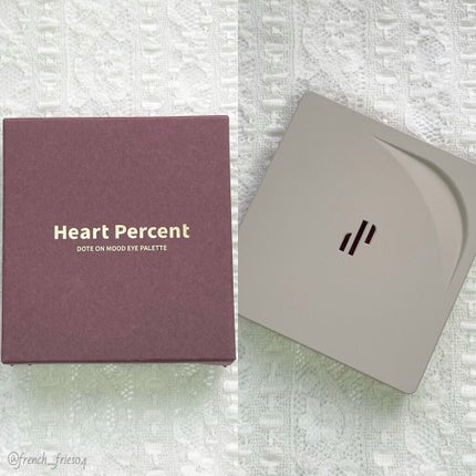 ドットオンムードアイパレット/Heart Percent/アイシャドウパレットを使ったクチコミ(2枚目)