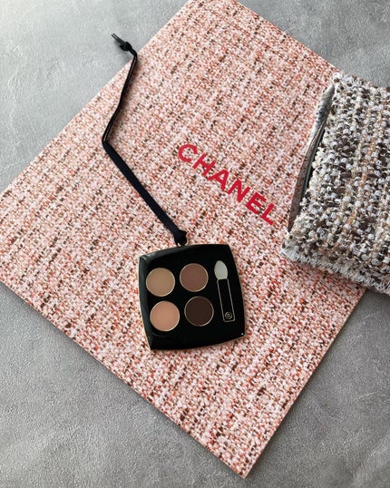 レ キャトル オンブル ツイード/CHANEL/アイシャドウパレットを使ったクチコミ(2枚目)