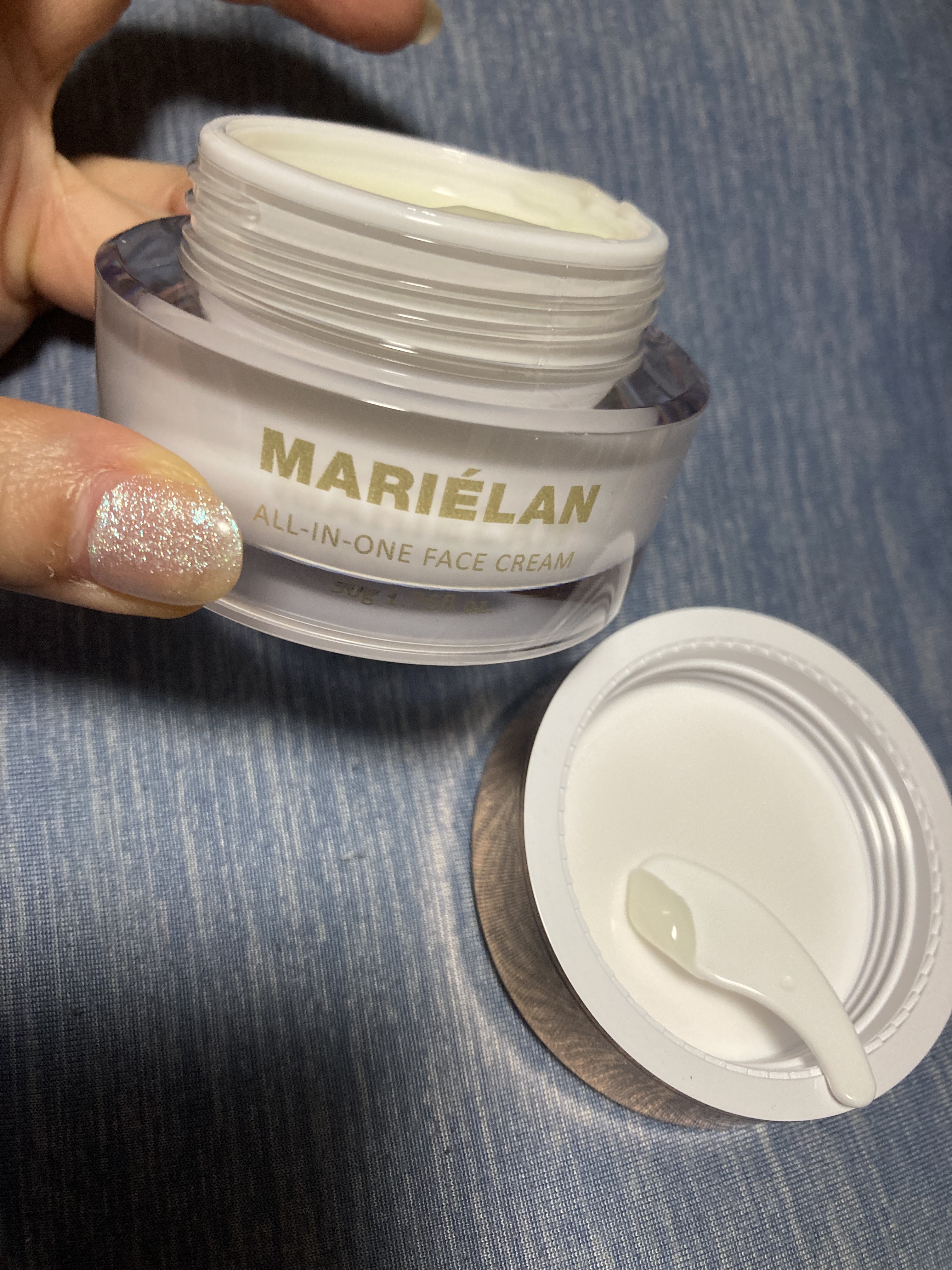 オールインワン フェイスクリーム /MARIÉLAN/オールインワン化粧品を使ったクチコミ（2枚目）