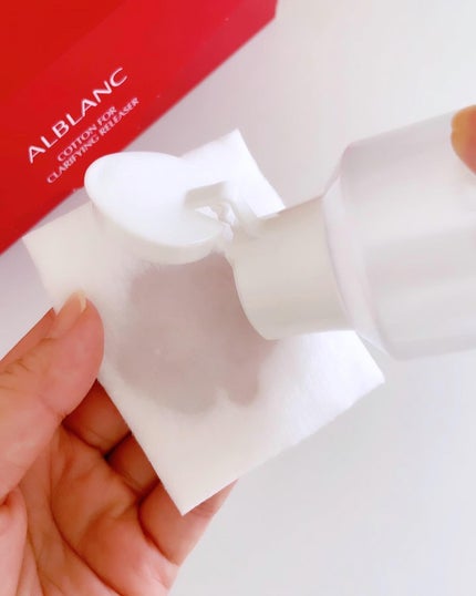 クラリファイイング リリーサー/ALBLANC/クレンジングウォーターを使ったクチコミ(4枚目)