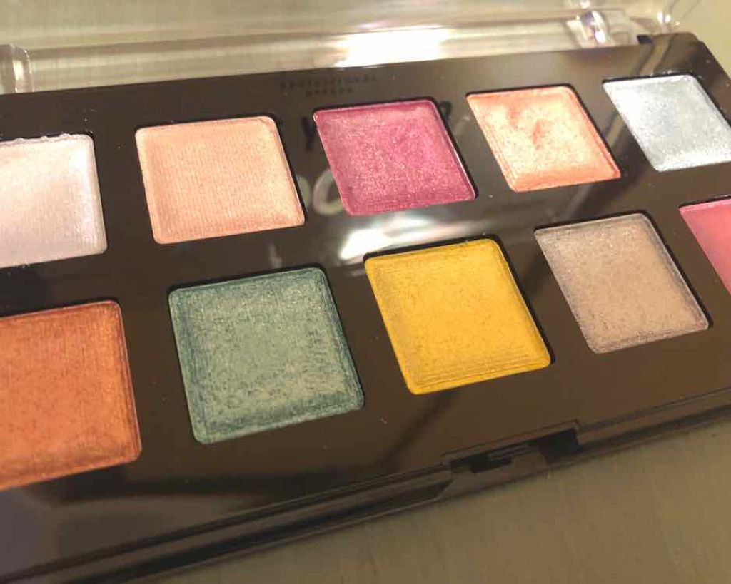 ラブ ユー ソー モッチ シャドウ パレット/NYX Professional Makeup/ジェル・クリームアイシャドウを使ったクチコミ（1枚目）