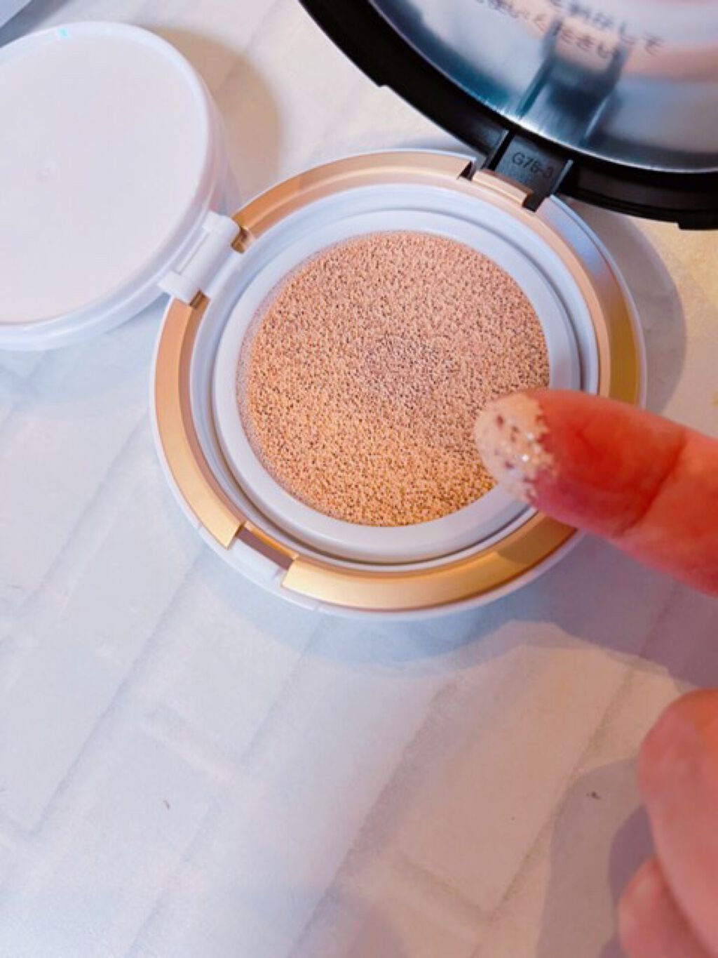 SIWA-KC オールインワンクッション/ハーブ健康本舗/クッションファンデーションを使ったクチコミ（3枚目）