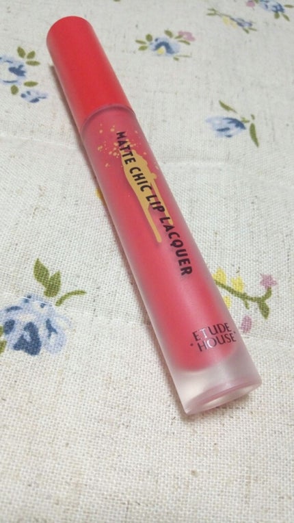 マットシックリップラッカー/ETUDE/口紅を使ったクチコミ(1枚目)