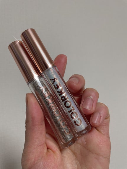 スパークリングギャラクシーリキッドアイシャドウ/COLORKEY/リキッドアイシャドウを使ったクチコミ(7枚目)